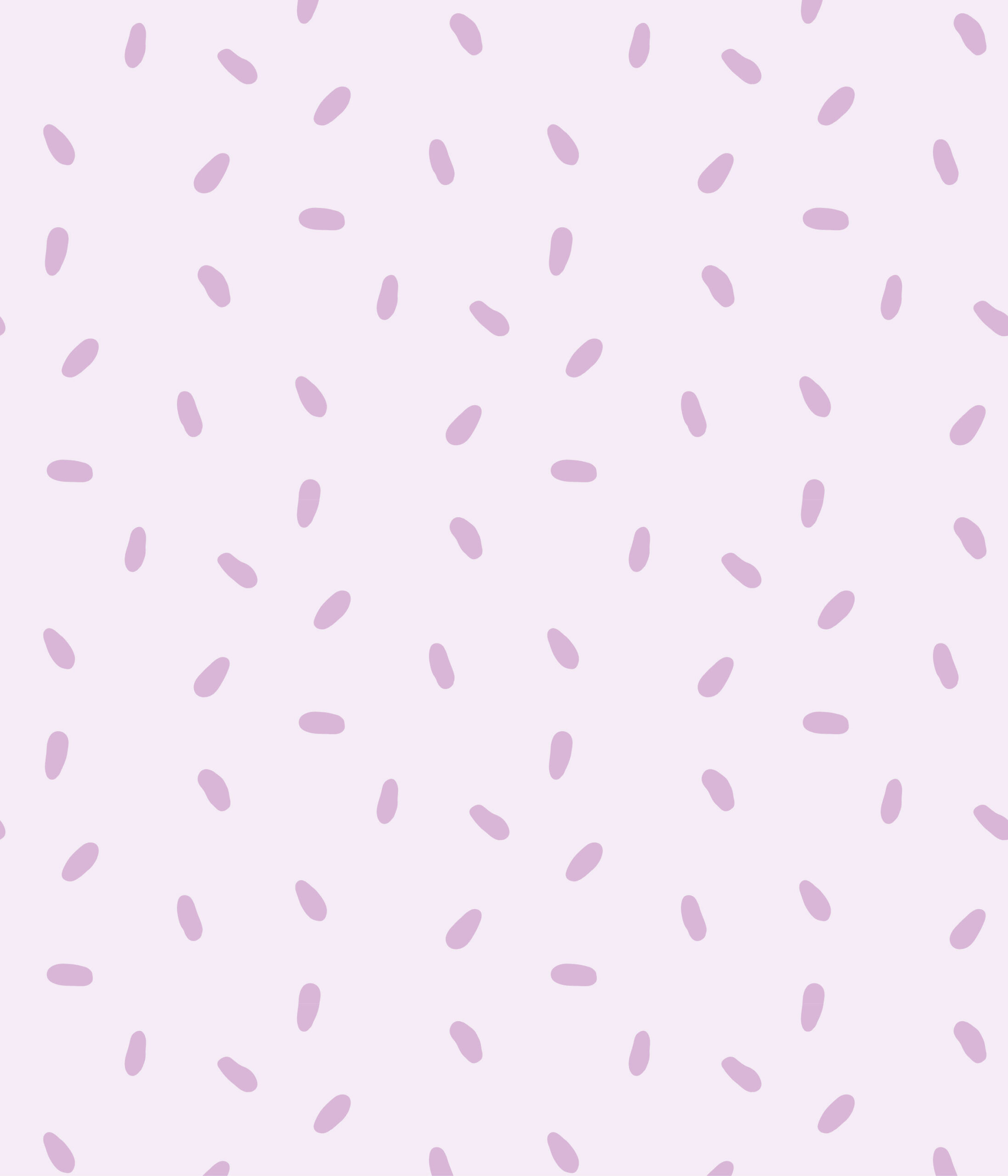 Motif géométrique composé de triangles de couleur parme et beige