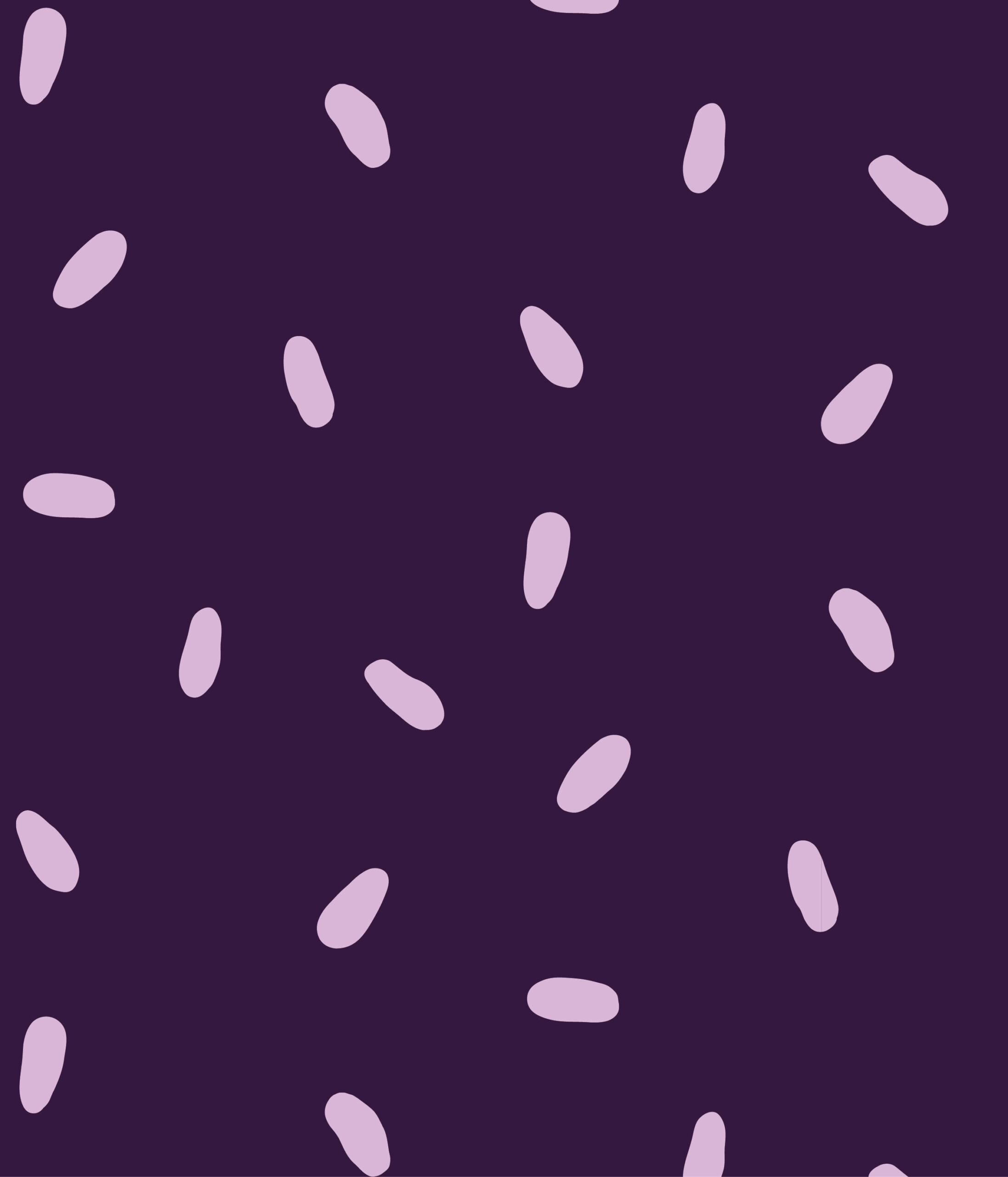 Motif géométrique composé de triangles de couleur parme et beige