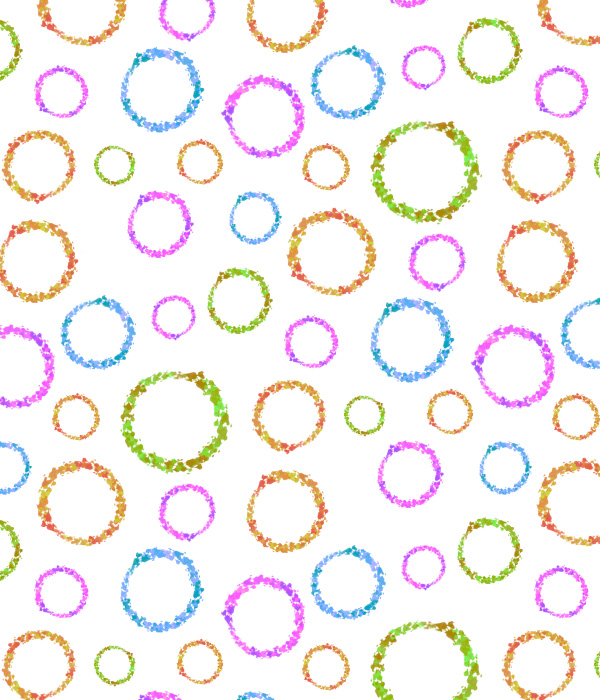 Motif géométrique composé de triangles de couleur parme et beige