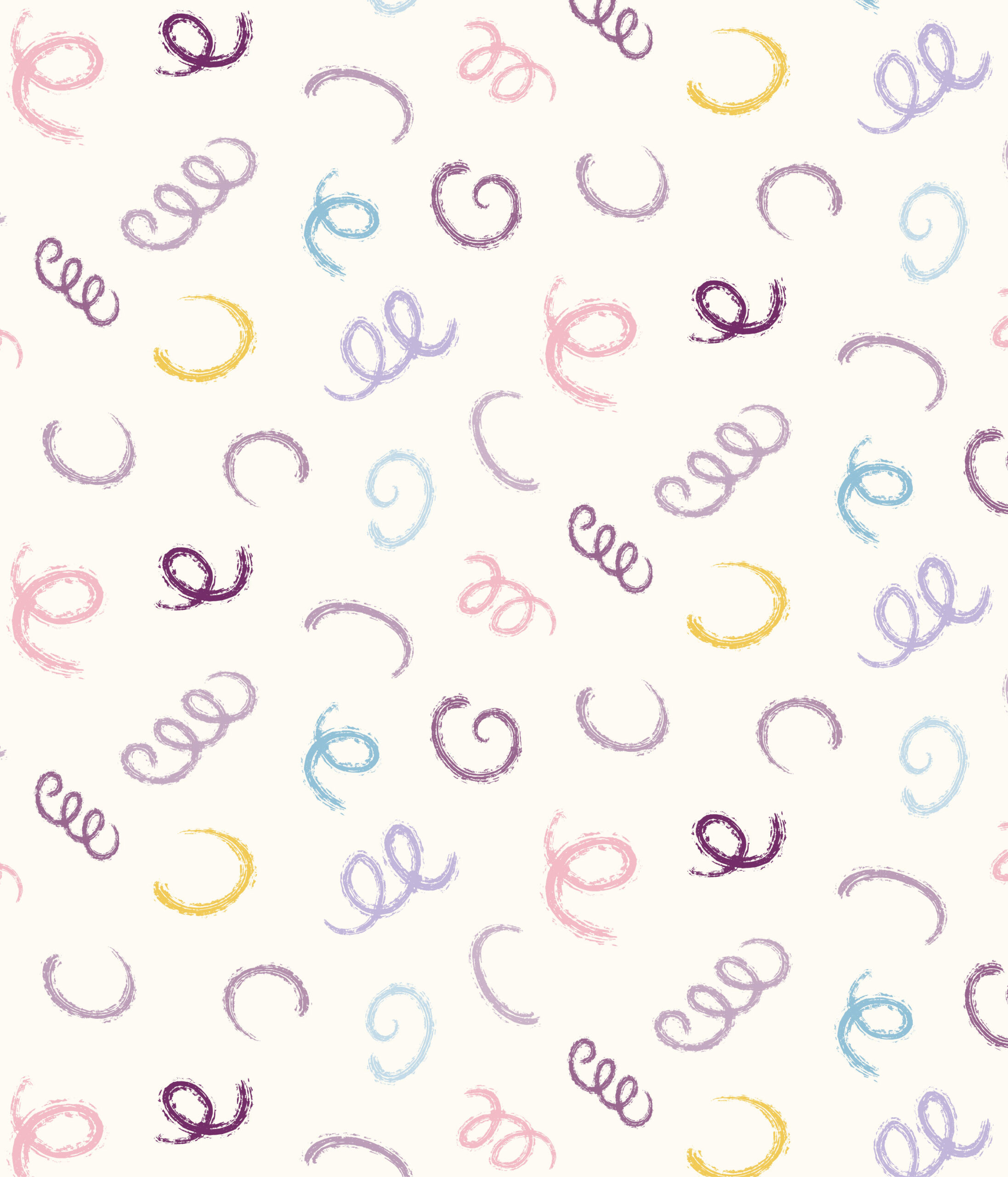 Motif géométrique composé de triangles de couleur parme et beige