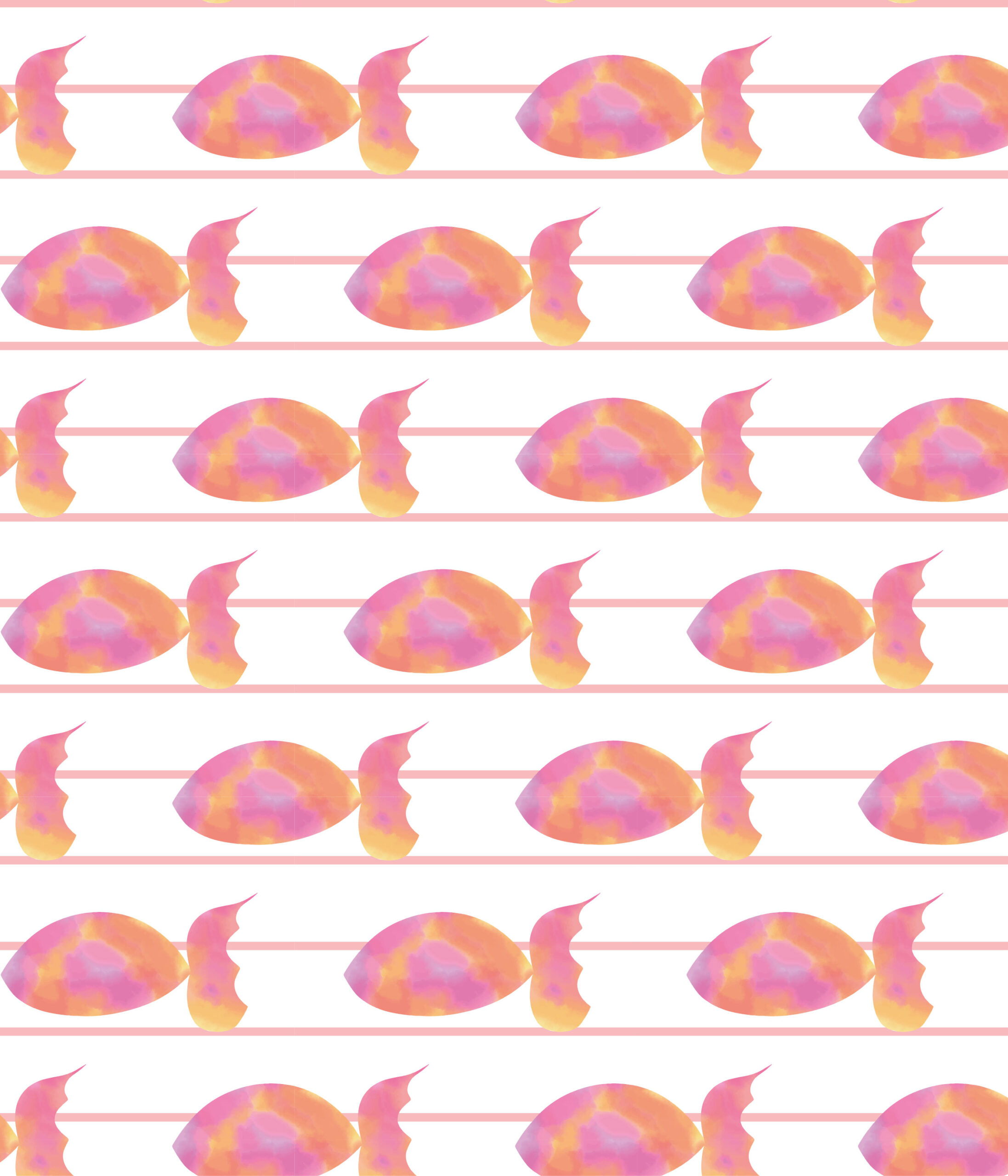 Motif géométrique composé de triangles de couleur parme et beige